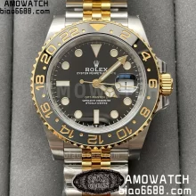 Rolex GMT Master II 126713 GRNR Clean 1:1 Best Edition Black Dial on Jubilee Bracelet DD3285 CHS