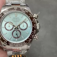 Rolex 2023 Daytona 126506 QF 1:1 Best Edition 904L Steel Ice Blue Dial on SS Braclet SH4131 (Gain Weight)