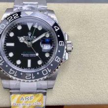 Rolex GMT-Master II 126710 GRNR Black/Gray Ceramic 904L Steel ARF 1:1 Best Edition on Oyster Strap DD3285 V2