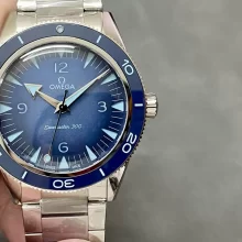 Seamaster 300 Heritage 234.30.41.21.03.002 VSF 1:1 Best Edition Blue Dial on SS Bracelet A8912 Super Clone