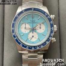 Rolex Daytona Scona SS ADGF Best Edition Blue Dial on SS Bracelet SA4130