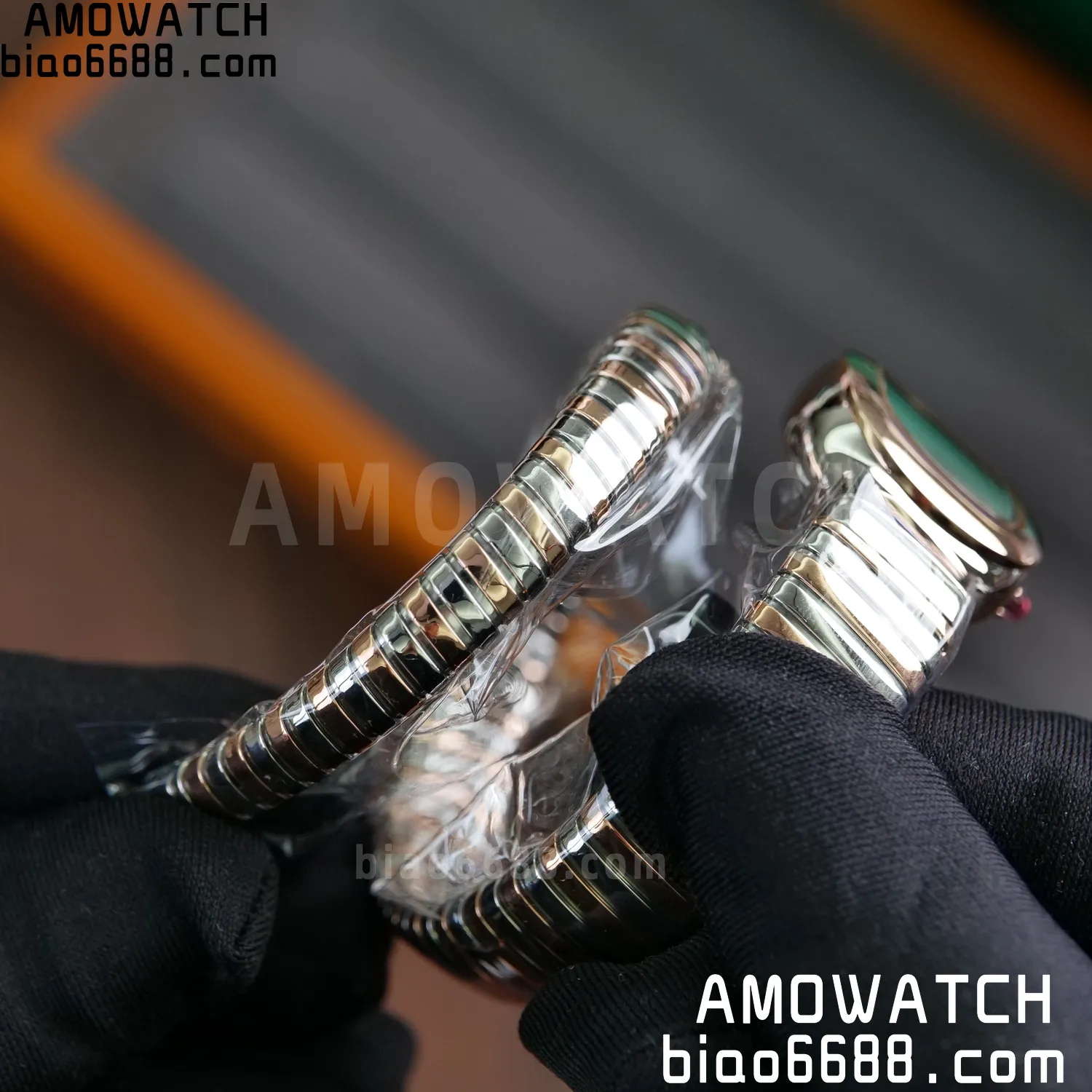 BVLGARI Serpenti Seduttori Watch 103708 SS.RG BVF 1:1 Best Edition White Dial on SS/YG Bracelet ETA Quartz 52 0d016ca172460c4 AMO Watch