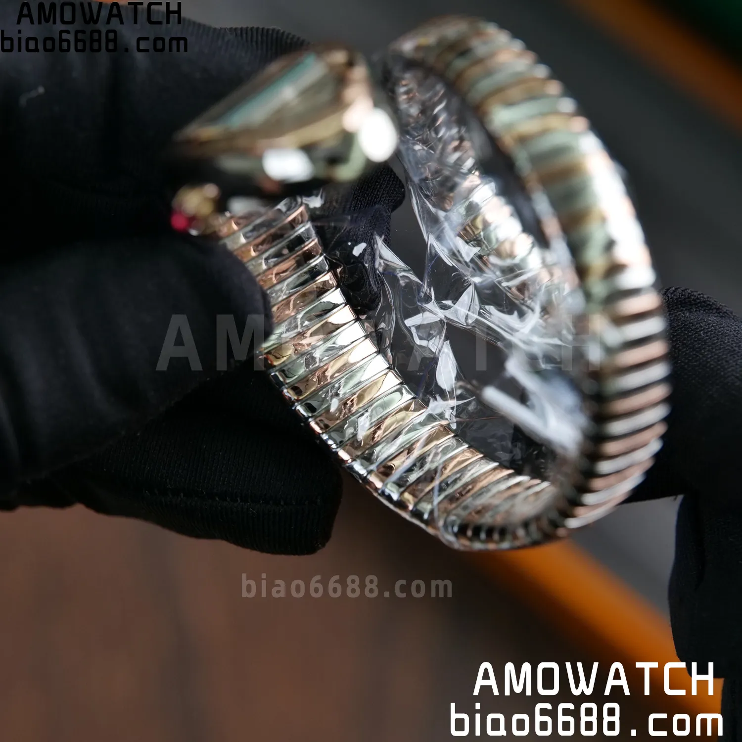 BVLGARI Serpenti Seduttori Watch 103708 SS.RG BVF 1:1 Best Edition White Dial on SS/YG Bracelet ETA Quartz 55 707d42cf4e3ff2d AMO Watch