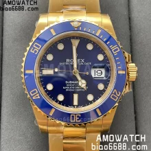 Rolex Submariner 41mm 126618 LB YG Blue Ceramic 904L Steel VSF 1:1 Best Edition VS3235