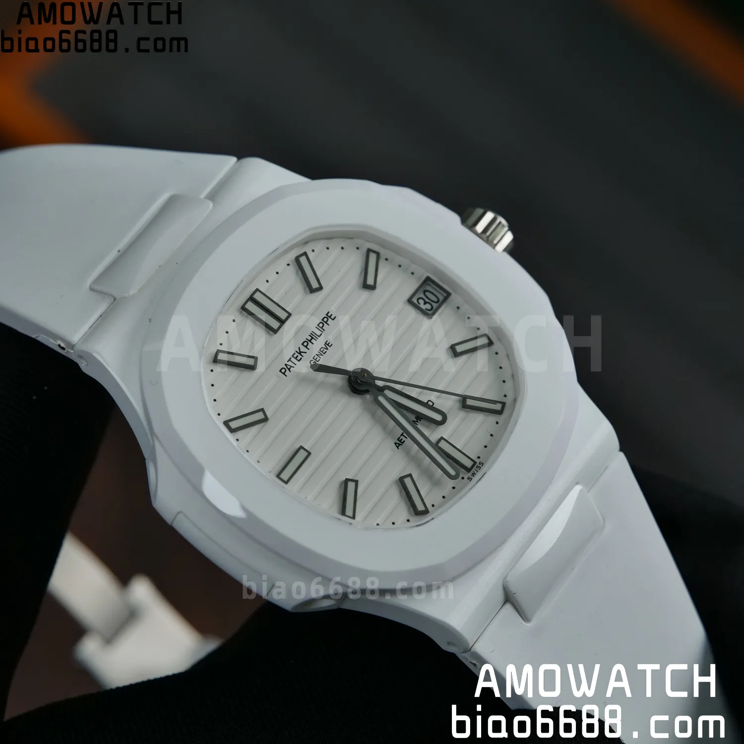 AET改裝 PP百达翡丽运动优雅系列5711腕表(鹦鹉螺) 83 7df82a83ca0a557 阿默表行AmoWatch