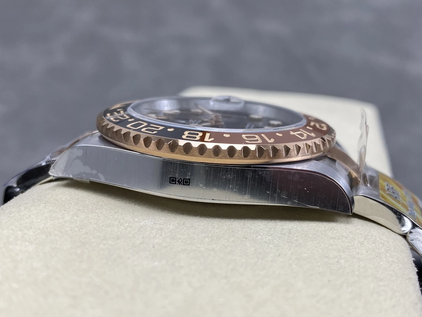 Rolex GMT-Master II 126711 CHNR Black/Brown Ceramic ARF Factory 1:1 Best Edition on SS/RG Bracelet DD3285 CHS(Gain Weight)V2 30 82c06b36d1e6235 AMO Watch