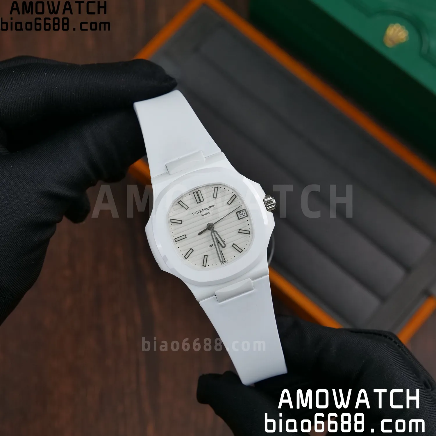 AET改裝 PP百达翡丽运动优雅系列5711腕表(鹦鹉螺) 71 9835526fd497aa7 阿默表行AmoWatch