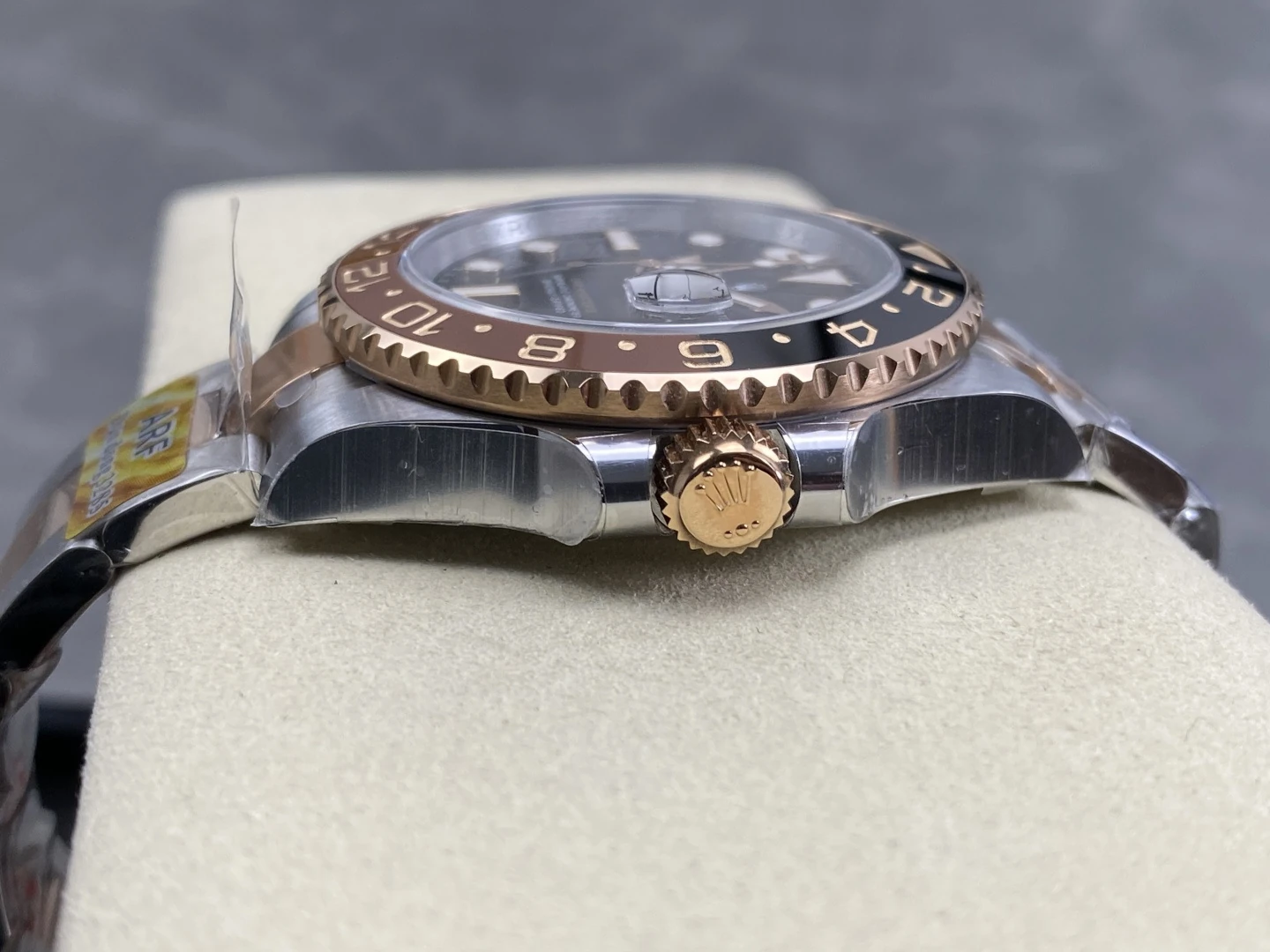 Rolex GMT-Master II 126711 CHNR Black/Brown Ceramic ARF Factory 1:1 Best Edition on SS/RG Bracelet DD3285 CHS(Gain Weight)V2 29 db49e0b3f268fb6 AMO Watch