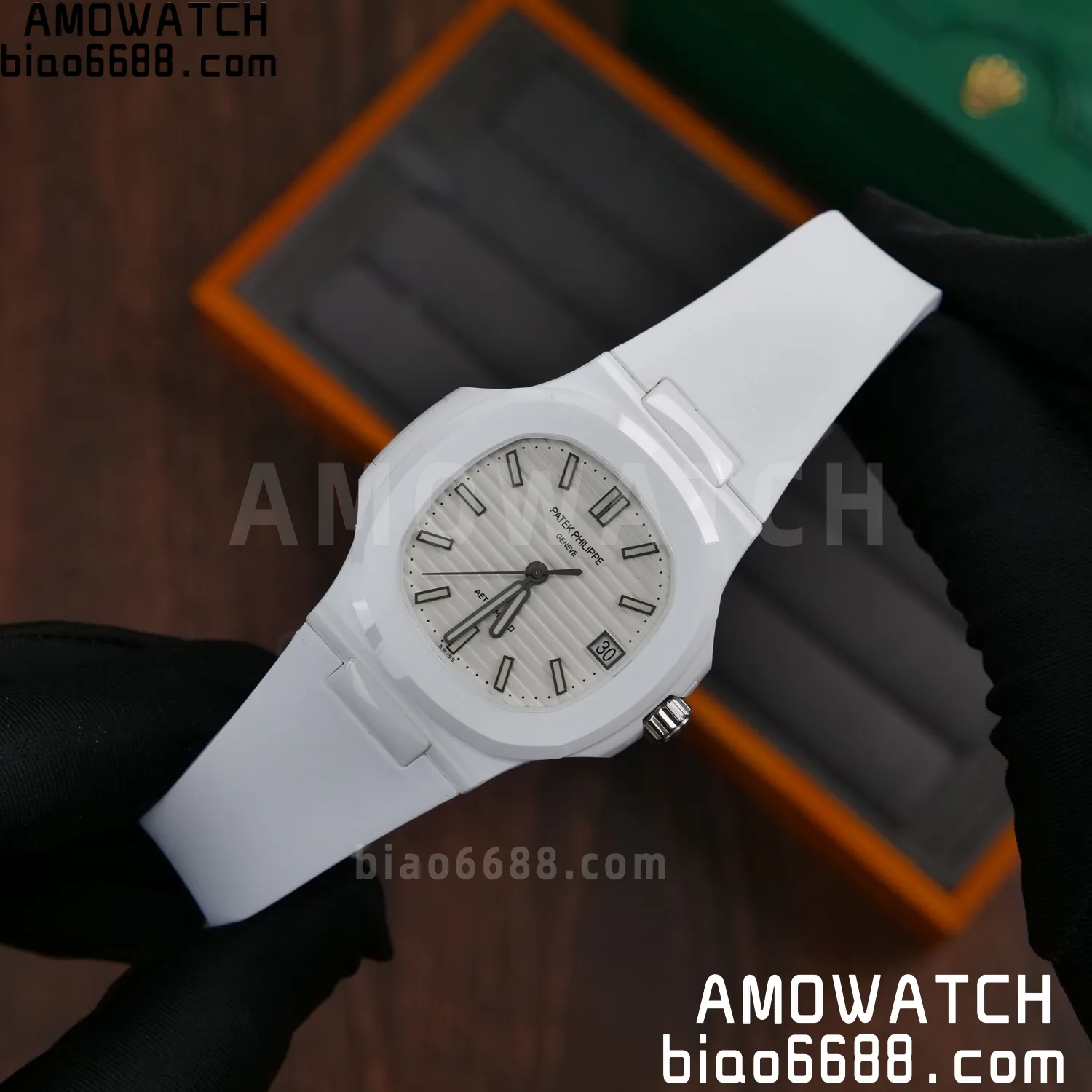 AET改裝 PP百达翡丽运动优雅系列5711腕表(鹦鹉螺) 74 dd9eb2e0cdb9b6d 阿默表行AmoWatch