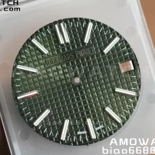 Modified Accessory: SW Factory 15510ST Green  Dial, Compatible with APS Factory AP Royal Oak 41mm 15510ST