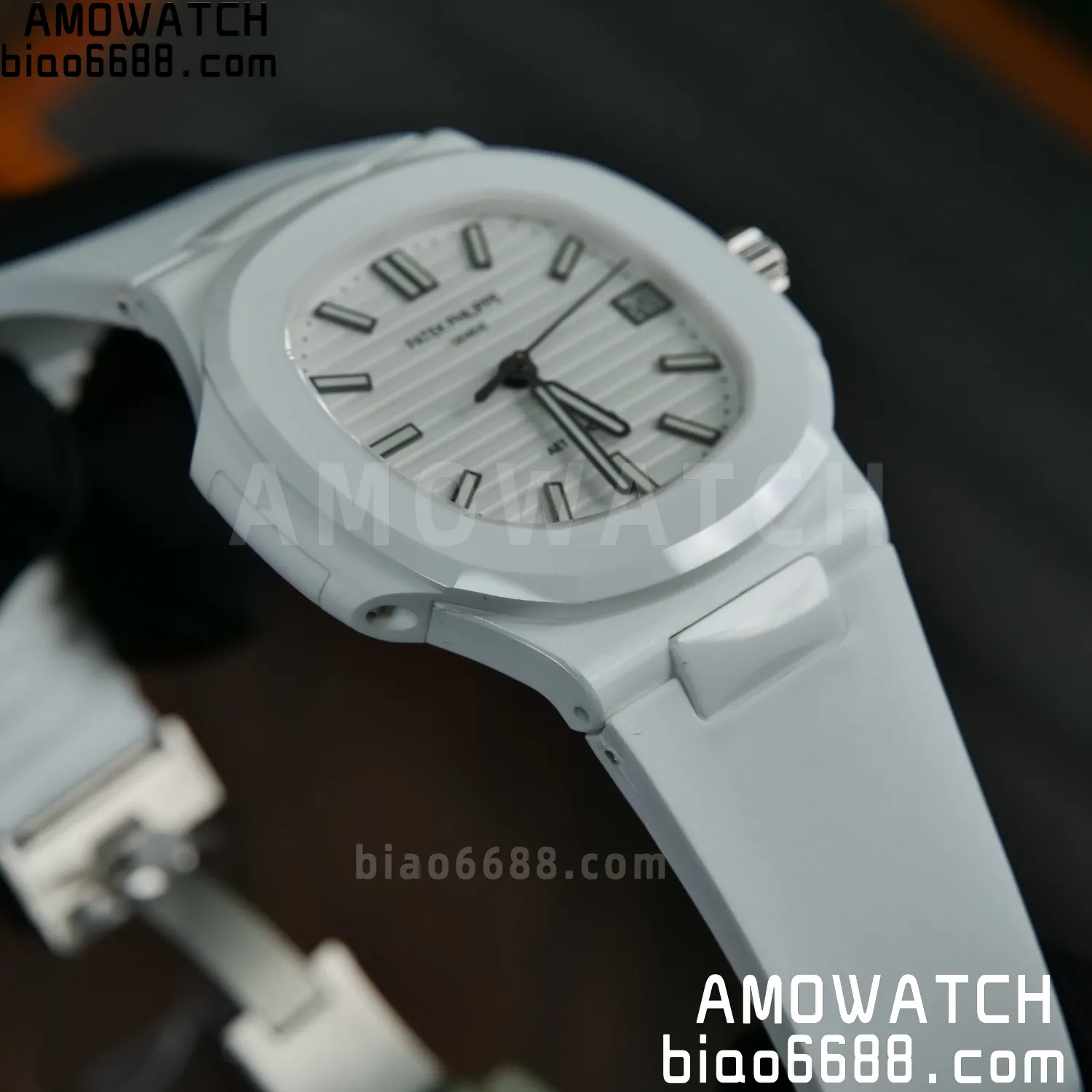 AET改裝 PP百达翡丽运动优雅系列5711腕表(鹦鹉螺) 80 f5322c9d521d49f 阿默表行AmoWatch