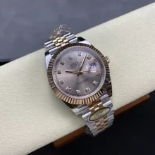 Rolex DateJust 126331-0001 41mm RG ARF 1:1 Best Edition RG Diamonds Dial on Jubilee Bracelet SH3235