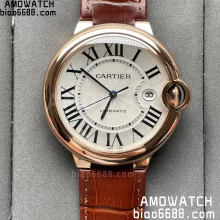 CARTIER  Ballon Bleu 42mm WGBB0030 RG AF 1:1 Best Edition  A2824