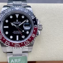 Rolex GMT-Master II 126710 BLRO Blue/Red Ceramic ARF Factory 1:1 Best Edition on Oyster Bracelet SH3285 CHS V4