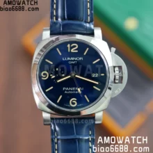 Panerai  PAM1393 pam001393 VS Factory 1:1 Best Edition Blue Dial on Blue Leather Strap P.9010 Clone