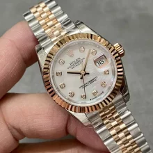 Rolex Datejust 28mm 279171 Ladies RG/SS GS Factory 1:1 Best Edition MOP Dial Diamond Markers