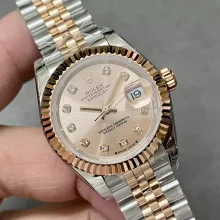 Rolex Datejust 28mm 279171 Ladies RG/SS GS Factory 1:1 Best Edition RG Dial Diamond Markers