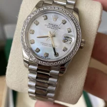 Rolex DateJust 31mm 278384 A+ Factory 1:1 Best Edition MOP Dial on Diamond Bezel DD2824