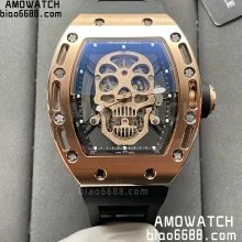 RICHARD MILLE RM052 Skull RG Real Tourbillon YSF 1:1 Best