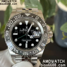 Rolex GMT-Master II 126710 BLNR Black/Gray Ceramic 904L Steel Clean Factory Best Edition on Oyster Bracelet DD3285 CHS