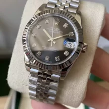 Rolex DateJust 31mm 278274 A+ Factory 1:1 Best Edition Gray Diamonds Dial on Jubilee Bracelet DD2824