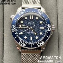 OMEGA Seamaster 300 James Bond 60th Anniversary SS VSF 1:1 Best Edition A8806