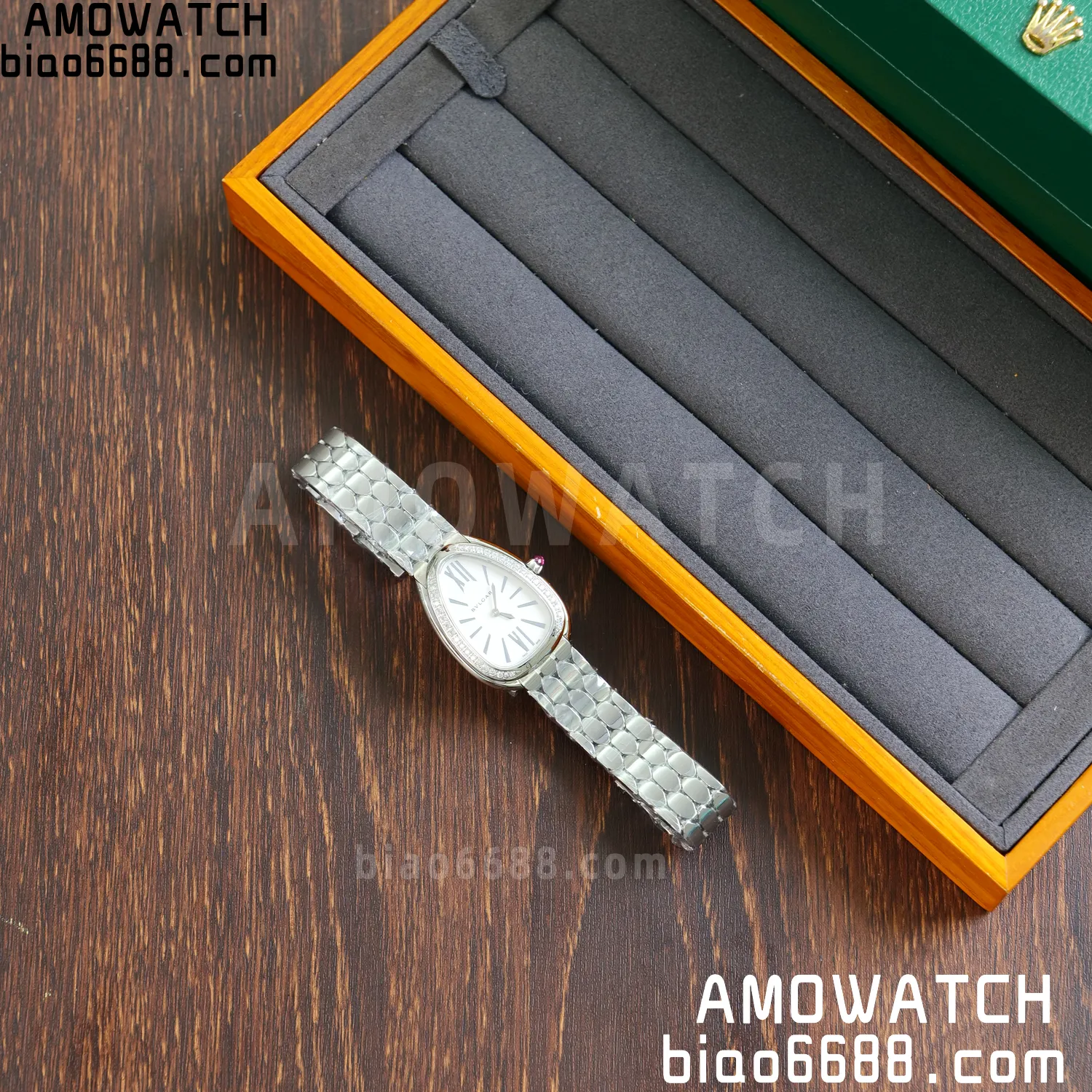 Bvlgari Serpenti Seduttori Watch SS 103361 BVF 1:1 Best Edition White Dial Diamonds Bezel 56 0fccc108b66b0cf AMO Watch