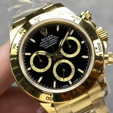 Rolex Daytona 126508 QF 1:1 Best Edition Black Dial SH4131 V6 (Gain Weight)