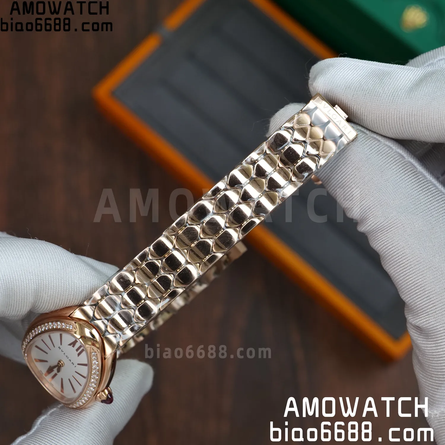 Bvlgari Serpenti Seduttori Watch RG 103146 BVF 1:1 Best Edition White Dial Diamonds Bezel 60 60cb1d17b27a398 AMO Watch