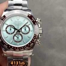 Rolex Daytona 126506 QF 1:1 Best Edition Ice Blue Dial Lume Marker SH4131 V6 (Gain Weight)