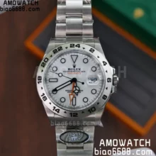 Rolex Explorer II 42mm 226570 904L SS Clean Factory 1:1 Best Edition White Dial on Bracelet VR3285 CHS