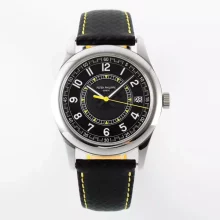 Patek Philippe Calatrava 6007G-001 PPF 1:1 Best Edition Black Dial Yellow