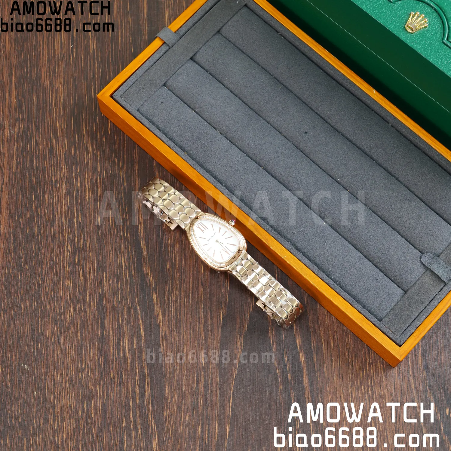 Bvlgari Serpenti Seduttori Watch RG 103146 BVF 1:1 Best Edition White Dial Diamonds Bezel 55 e7b61fff8ecff08 AMO Watch