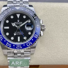 Rolex GMT-Master II 126710 BLRO Blue/Black Ceramic ARF Factory 1:1 Best Edition on Jubilee Bracelet SH3285 CHS V4