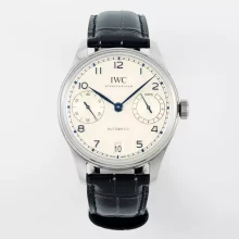 IWC Portugieser Automatic SS IW501702 APSF 1:1 Best Edition White/Blue Dial