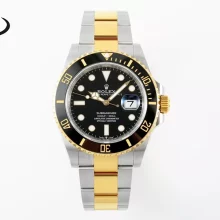 Rolex Submariner 41mm 126613 LN Black Ceramic EWEF 1:1 Best Edition on SS/YG Bracelet A3235