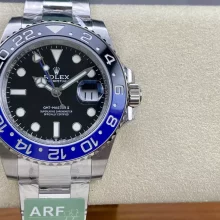 Rolex GMT-Master II 126710 BLRO Blue/Black Ceramic ARF Factory 1:1 Best Edition on Oyster Bracelet SH3285 CHS V4