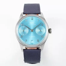 IWC Portugieser Automatic SS IW501708 APS Factory 1:1 Best Edition Light Blue Dial