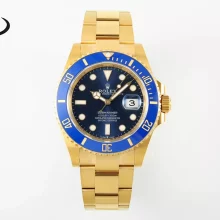 Rolex Submariner 41mm 126618 LB Blue Ceramic EWEF 1:1 Best Edition on YG Bracelet A3235