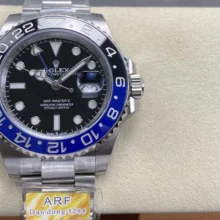 Rolex GMT-Master II 126710 BLRO Blue/Black Ceramic ARF Factory 1:1 Best Edition on Oyster Bracelet SH3285 CHS V4