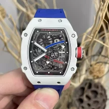 RICHARD MILLE RM67-02 White NTPT Best Edition Skeleton Dial Updated Version V5