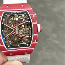 RICHARD MILLE RM67-02 Red NTPT Best Edition Skeleton Dial  V3