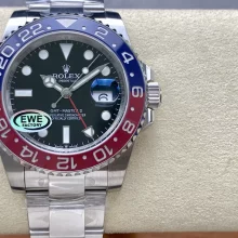 Rolex GMT-Master II 126710 BLRO EWEF 1:1 Best Edition on Oyster Bracelet SH3285 CHS