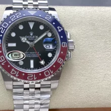 Rolex GMT-Master II 126710 BLRO EWEF 1:1 Best Edition on Jubilee Bracelet SH3285 CHS