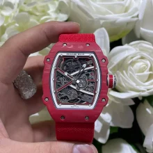 RICHARD MILLE RM67-02 Red NTPT Best Edition Skeleton Dial V3