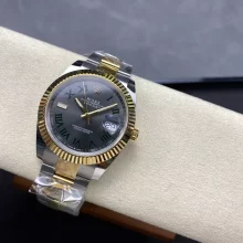 Rolex DateJust 126333-0019 41mm ARF 1:1 Best Edition Roman Dial on Oyster Bracelet  (Tungsten Heavy Versio)