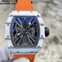 RICHARD MILLE RM12-01 RM1201 Tourbillon VVSF Best Edition Orange Nylon Strap