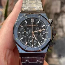 Royal Oak Chrono 26240CE Black Ceramic APSF 1:1 Best Edition  SA4401 Super Clone