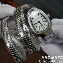 BVLGARI SERPENTI 103819 SS BVF 1:1 Best Edition White  Dial on Bracelet ETA Quartz
