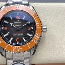 Omega Seamaster 6000M Ultra Deep SS VRF 1:1 Best Edition Gray Dial Orange Bezel